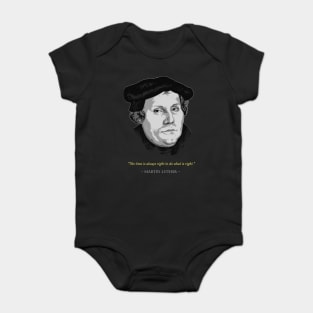 Martin Luther Quote Baby Bodysuit